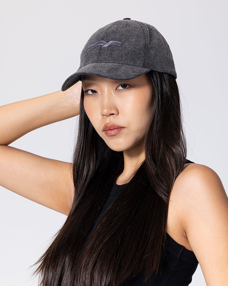 cap fashion style - washed grey