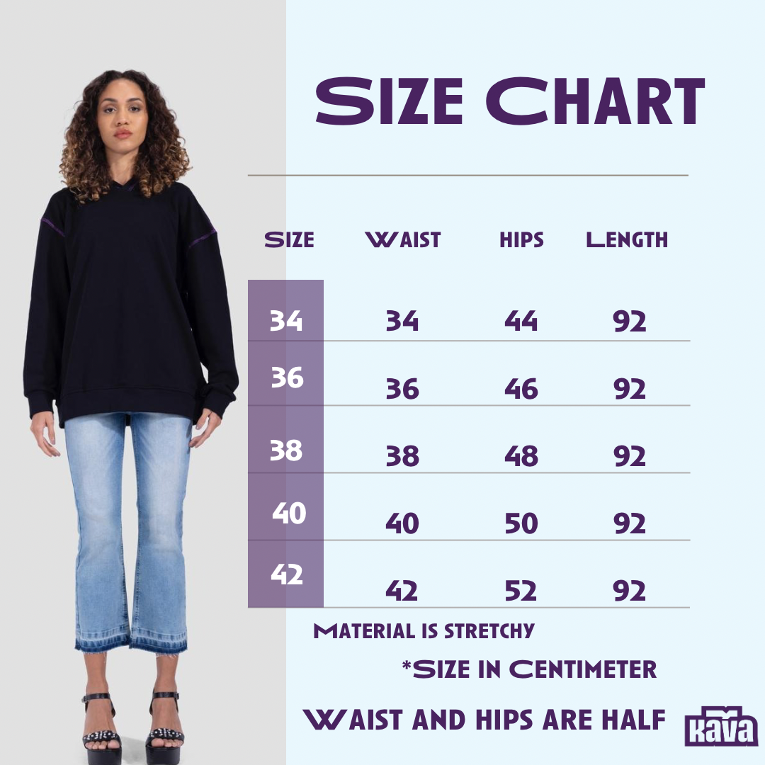 Cropped Flare Denim Pants