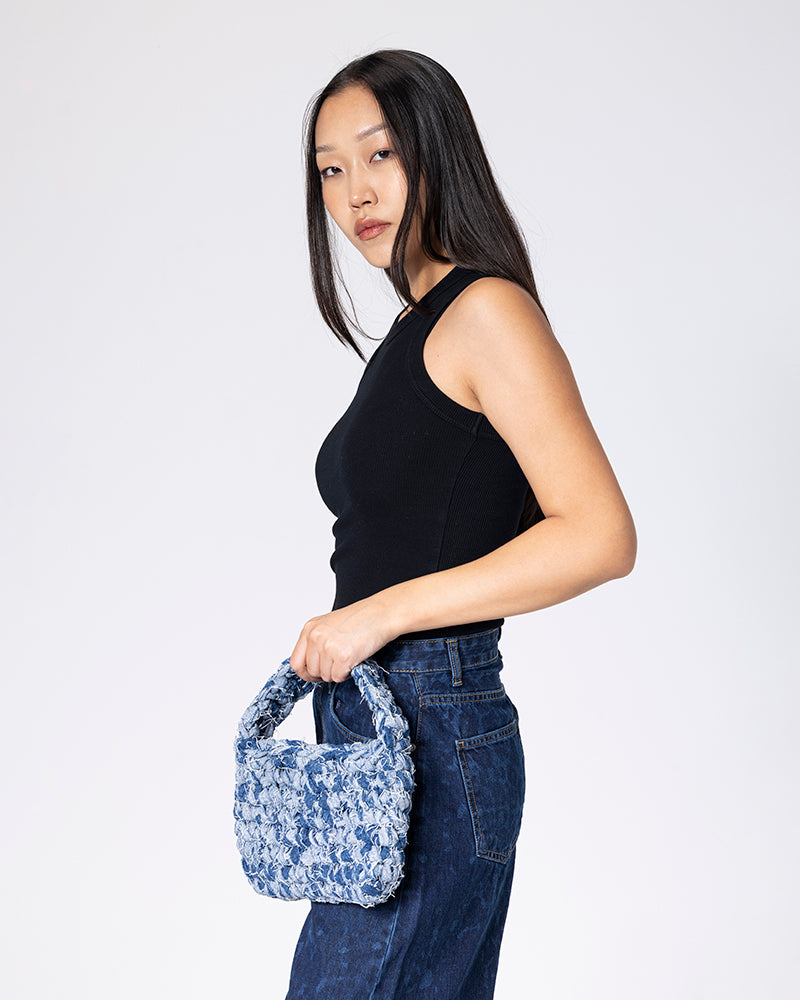 Denim Blue Handmade Bag
