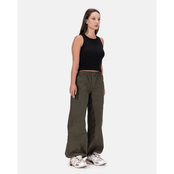 PARACHUTE PANTS - Oil