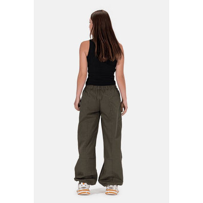PARACHUTE PANTS - Oil