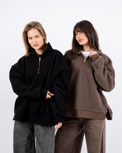 Black Teddy Sweater