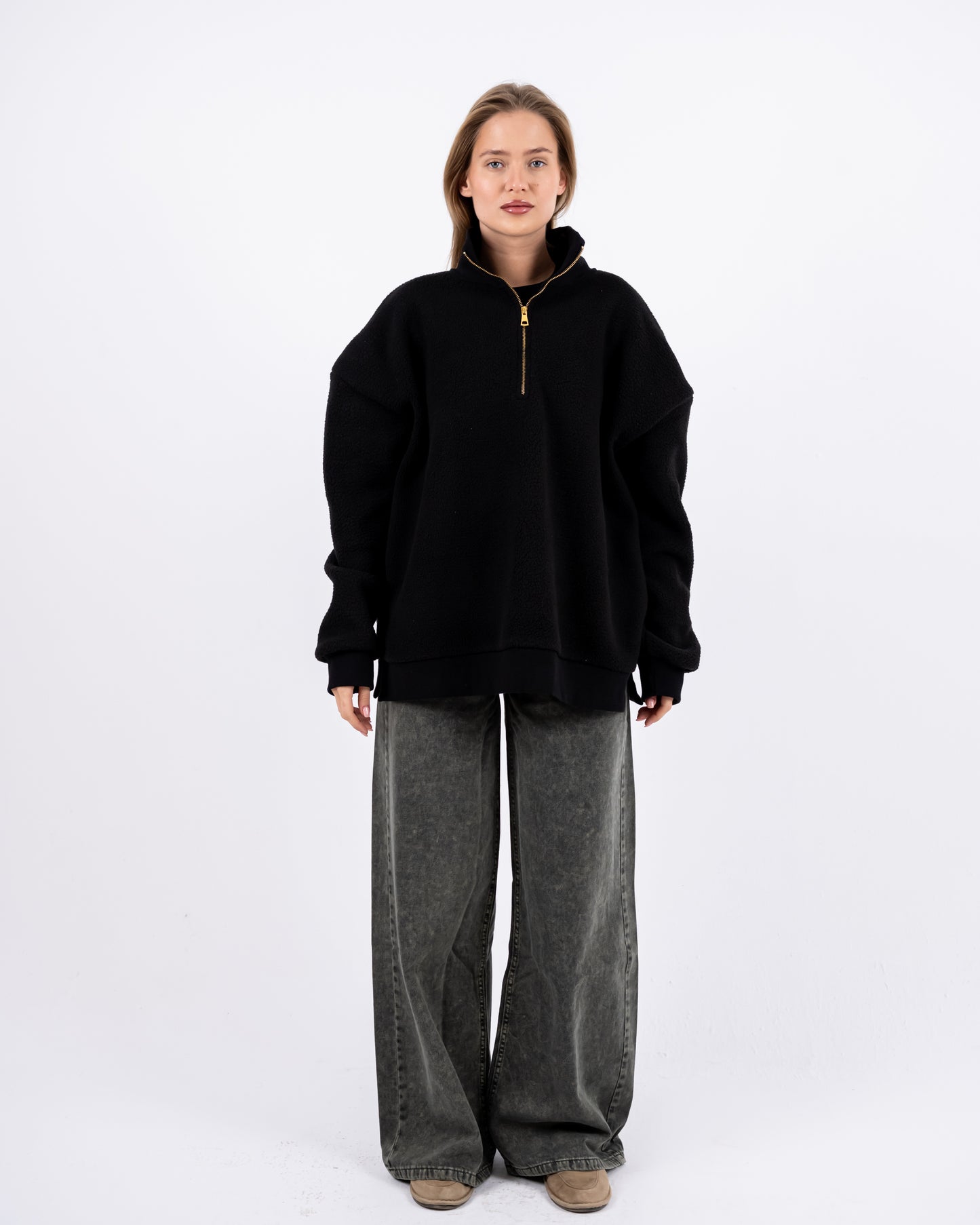 Black Teddy Sweater