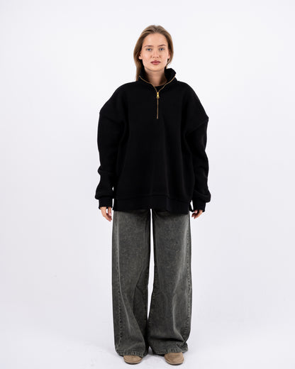 Black Teddy Sweater