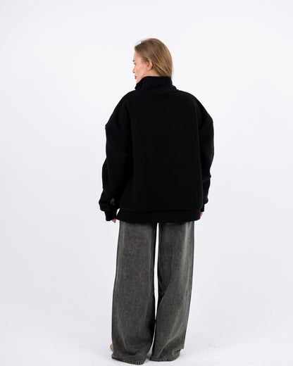 Black Teddy Sweater