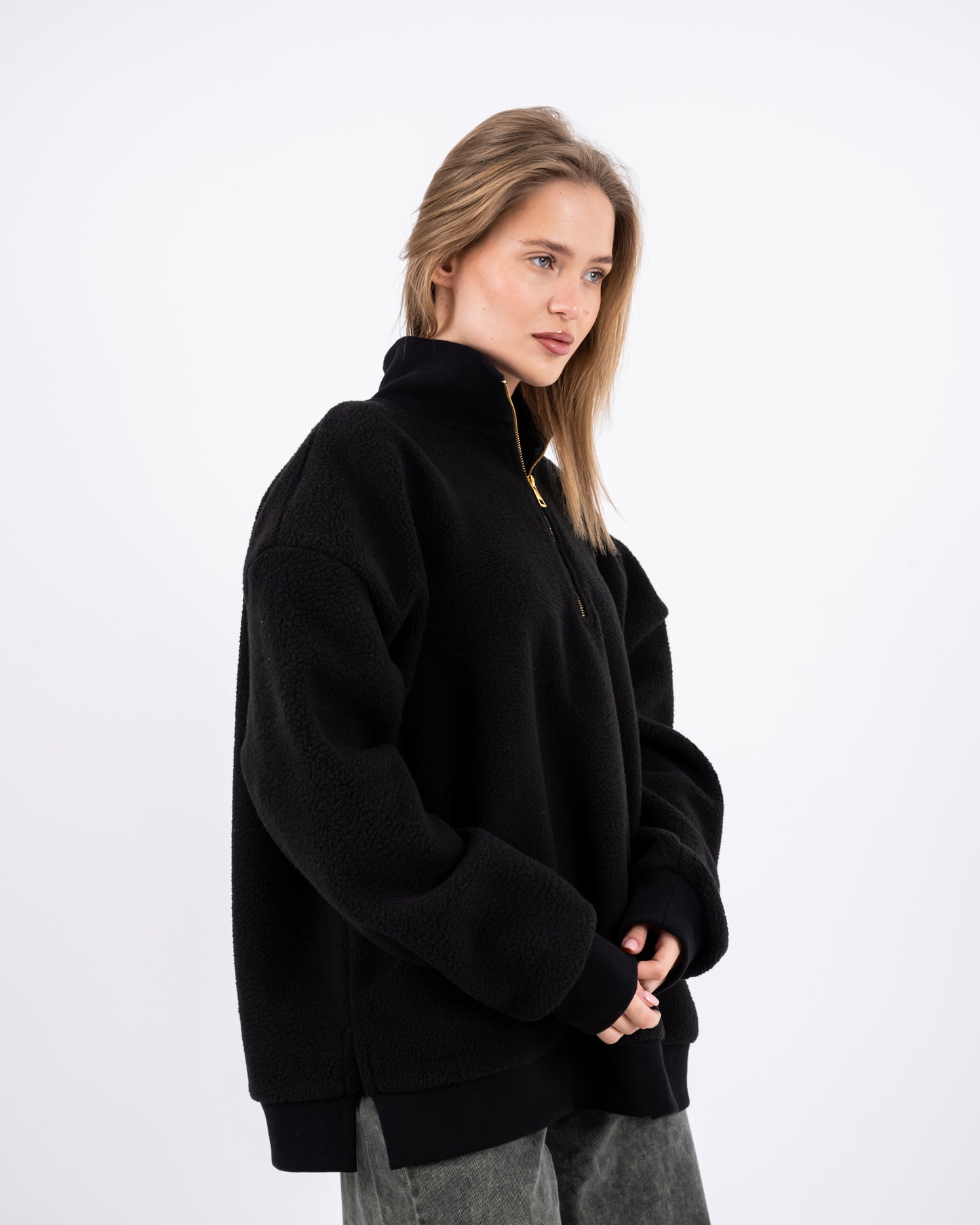 Black Teddy Sweater