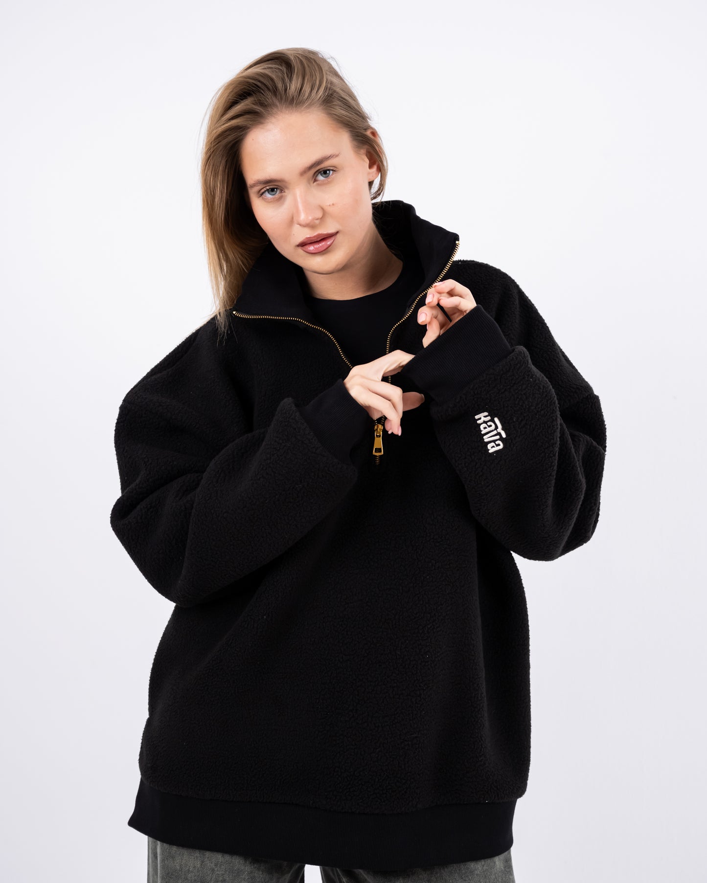 Black Teddy Sweater