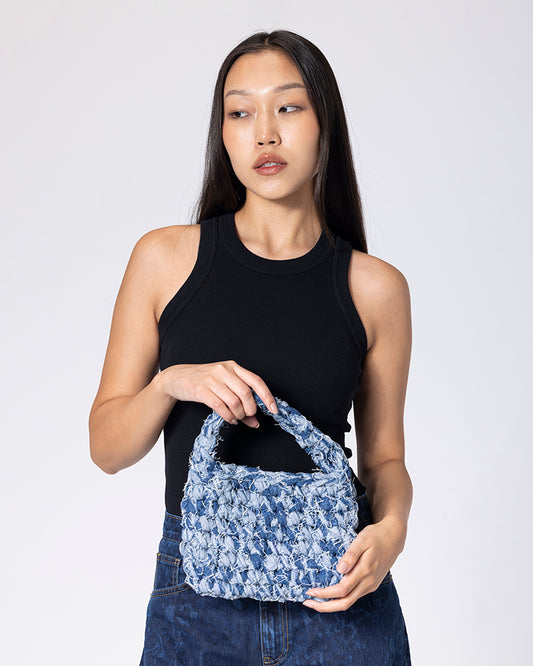 Denim Blue Handmade Bag